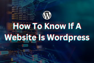 how to know if a website is wordpress